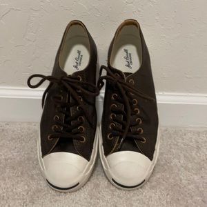 Jack Purcell brown leather shoes